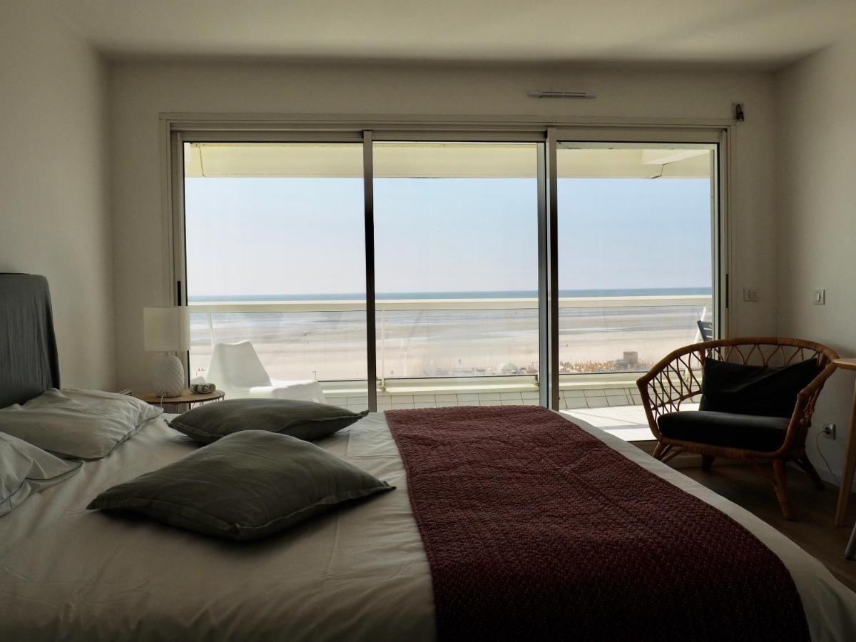 Appart T4 Lumineux Avec Terrasse Vue Mer Le Touquet Exteriör bild
